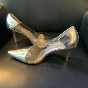 Silver heels